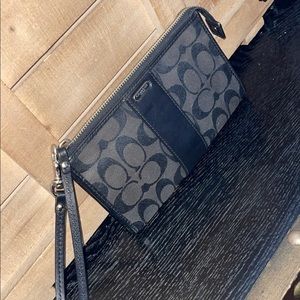 Coach Large Wristlet Wallet
